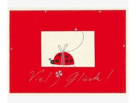 Postkarte "Viel Glck" von Turnowsky